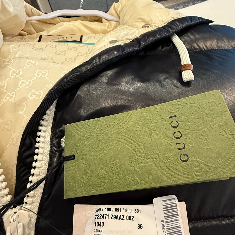 NWT Gucci Caban Shing Nylon Puffer - Picture 12 of 13